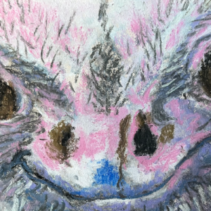 Pastel Painting: Oscar Ostrich